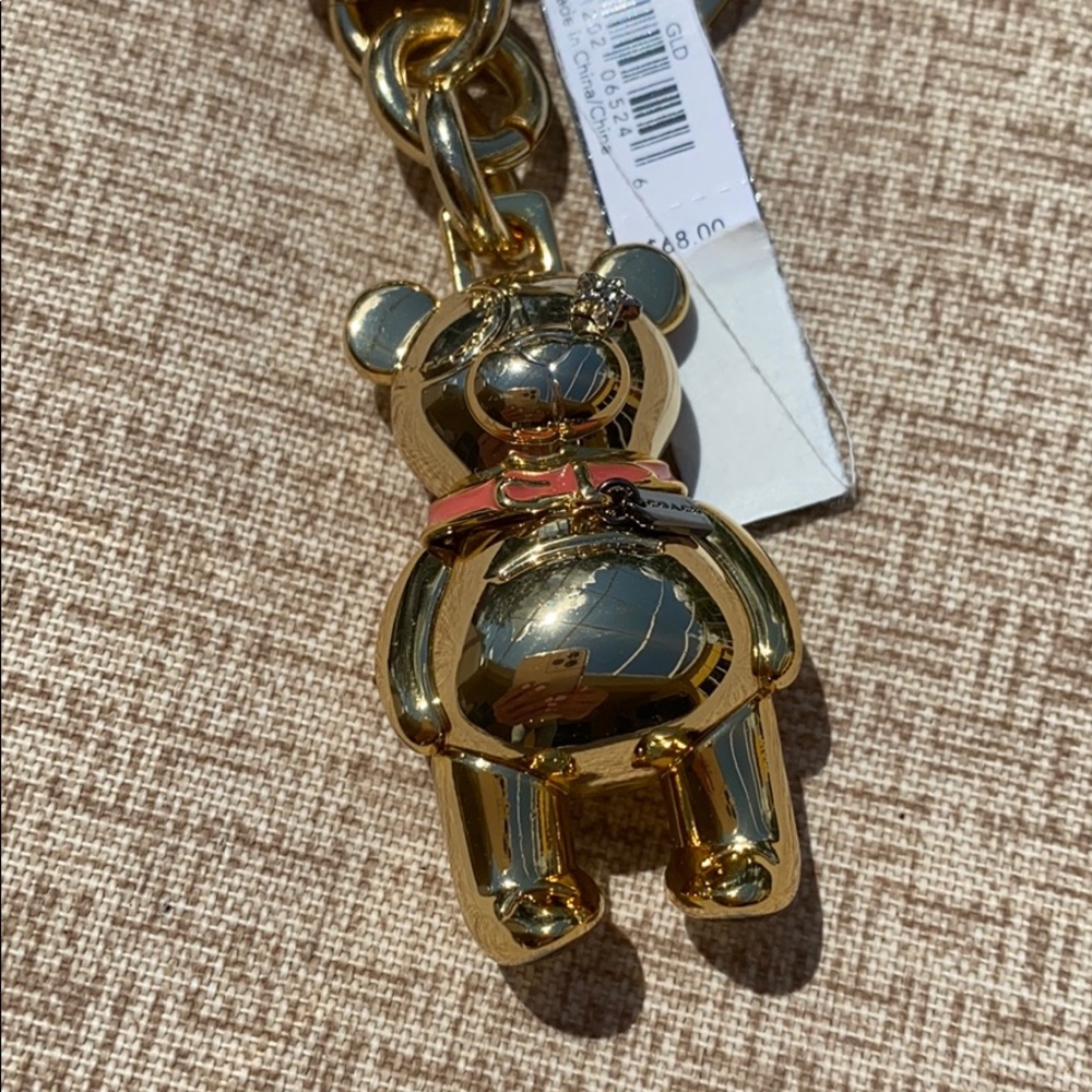 ❤️Coach 3D Bear Bag Charm Gold - Picture 3 of 3